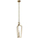 Abbotswell One Light Mini Pendant in Natural Brass (12|43497NBR)