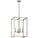 Crosby Four Light Foyer Pendant in Brushed Nickel (12|43998NI)