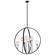 Moyra Eight Light Chandelier in Black (12|44240BK)