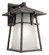 Beckett One Light Outdoor Wall Mount in Weathered Zinc (12|49723WZC)