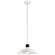 Allenbury One Light Outdoor Pendant/Semi Flush Mount in White (12|49982WH)