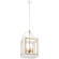 Vath Four Light Foyer Pendant in White (12|52029WHNBR)