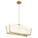 Calters LED Linear Chandelier in Champagne Gold (12|52293CGLED)