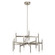 Kizette LED Chandelier in Brushed Nickel (12|84177)