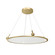 Jovian LED Chandelier in Champagne Gold (12|84314CG)