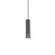 Milca One Light Pendant in Black (347|494502M-BK)