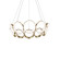 Oros LED Chandelier in Antique Brass (347|CH94829-AN)