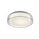 Aston LED Flush Mount in Clear (347|FM48610)