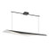 Taro LED Island Pendant in Black/White (347|LP70548-BK/WH)