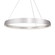Halo LED Pendant in Brushed Silver (347|PD22753-BS)