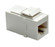 Adorne Cat 5E Rj45 Data Coupler Insert in White (246|AC5ERJ45CW1)