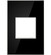 adorne One-Gang Screwless Wall Plate in Mirror Black (246|AWM1G2MB4)
