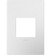 Adorne Gang Wall Plate in White (246|AWP1G2WH6)