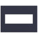 Adorne Gang Wall Plate in Bleu Noir (246|AWP3GBN4)