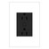 Adorne Plus-Sized 15A Outlet in Graphite (246|WNAR153G1)