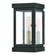 Hopewell One Light Outdoor Wall Lantern in Bronze w/ Antique Brass Cluster and Polished Chrome Stainless Steel (107|20701-07)