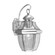 Monterey One Light Outdoor Wall Lantern in Brushed Nickel (107|2151-91)