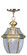 Monterey One Light Outdoor Pendant in Antique Brass (107|2152-01)