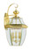Monterey Three Light Outdoor Wall Lantern in Polished Brass (107|2351-02)
