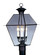 Westover Three Light Post-Top Lanterm in Black (107|2384-04)