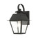 Wentworth One Light Outdoor Wall Lantern in Black w/ Brushed Nickel Cluster (107|27212-04)