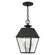 Wentworth Two Light Outdoor Pendant in Black w/ Brushed Nickel Cluster (107|27217-04)