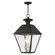 Wentworth Four Light Outdoor Pendant in Black w/ Brushed Nickel Cluster (107|27224-04)