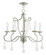 Callisto Five Light Chandelier in Brushed Nickel (107|40775-91)