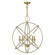 Aria Five Light Chandelier in Antique Brass (107|40905-01)