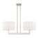 Hayworth Two Light Linear Chandelier in Brushed Nickel (107|42403-91)