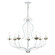 Katarina Seven Light Chandelier in Antique White w/ Antique Brasss (107|42907-60)