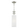 Brookdale One Light Mini Pendant in Brushed Nickel (107|42981-91)