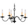 Heritage Five Light Chandelier in Black (107|4465-04)