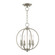 Milania Four Light Mini Chandelier/Ceiling Mount in Brushed Nickel (107|4664-91)