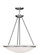 Newburgh Three Light Pendant in Brushed Nickel (107|4826-91)