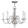 Williamsburgh Five Light Chandelier in Brushed Nickel (107|5005-91)