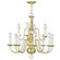 Williamsburgh 12 Light Chandelier in Polished Brass (107|5012-02)
