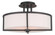 Wesley Three Light Ceiling Mount in Bronze (107|51074-07)