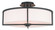 Wesley Four Light Ceiling Mount in Bronze (107|51075-07)