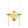 Williamsburgh Two Light Wall Sconce in Polished Brass (107|5122-02)
