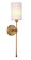 Weston One Light Wall Sconce in Brass (90|200124)