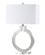 One Light Table Lamp in Silver Leaf (90|320044)