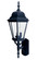 Westlake Three Light Outdoor Wall Lantern in Black (16|1006BK)