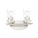 Corona Two Light Bath Vanity in Satin Nickel (16|10212CLSN)