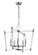 Lucent Five Light Chandelier in Polished Nickel (16|16103CLPN)