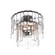 Warren Four Light Semin-Flush / Pendant in Dark Bronze (16|21833AGDBZ)