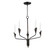 Calyx Five Light Chandelier in Black (16|24345BK)