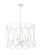 Trellis Four Light Chandelier in Weathered White (16|27594WWT)