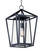 Artisan One Light Outdoor Hanging Lantern in Black (16|3178CLBK)