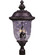 Carriage House VX Three Light Outdoor Pole/Post Lantern in Oriental Bronze (16|40421WGOB)